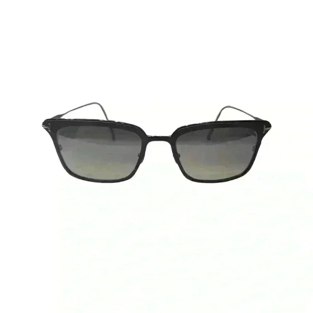 Tom Ford Hayden Sunglasses - Matte Black Frame w Custom Gradient Dark Lenses